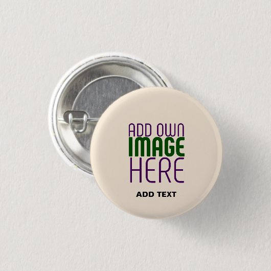 MODERNE BEARBEITUNG EINFACHER NATURBILD-TEMPLATE BUTTON (Vorne & Hinten)