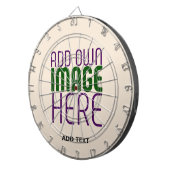 MODERNE BEARBEITUNG EINFACHER NATURBILD-TEMPLATE DARTSCHEIBE (Vorderseite rechts)