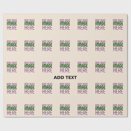 MODERNE BEARBEITUNG EINFACHER NATURBILD-TEMPLATE GESCHENKPAPIER (Flach)