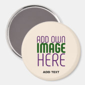 MODERNE BEARBEITUNG EINFACHER NATURBILD-TEMPLATE MAGNET (Vorderseite/Rückseite)