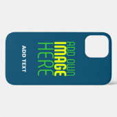 MODERNE BEARBEITUNG PRUSSIAN BLUE BILD TEMPLATE Case-Mate iPhone HÜLLE (Rückseite (Horizontal))