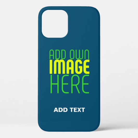 MODERNE BEARBEITUNG PRUSSIAN BLUE BILD TEMPLATE Case-Mate iPhone HÜLLE (Rückseite)