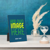 MODERNE BEARBEITUNG PRUSSIAN BLUE BILD TEMPLATE FOTOPLATTE (Seite)