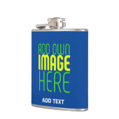 MODERNE BEARBEITUNGSFÄHIGE COBALT BLUE BILD-TEMPLA FLACHMANN (Links)