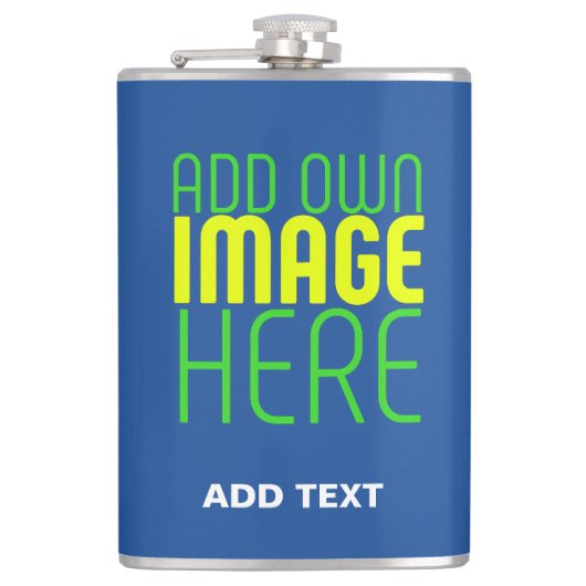 MODERNE BEARBEITUNGSFÄHIGE COBALT BLUE BILD-TEMPLA FLACHMANN (Vorderseite)