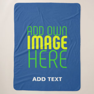 MODERNE BEARBEITUNGSFÄHIGE COBALT BLUE BILD-TEMPLA SHERPADECKE