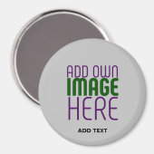 MODERNE BEARBEITUNGSFÄHIGE EINFACHE ASH-BILDTEXTVO MAGNET (Vorderseite/Rückseite)