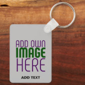 MODERNE BEARBEITUNGSFÄHIGE EINFACHE ASH-BILDTEXTVO SCHLÜSSELANHÄNGER (Rückseite)