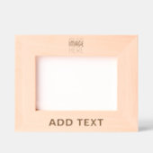 MODERNE BEARBEITUNGSFÄHIGE, EINFACHE BILDTEXTVORLA GEÄTZTE RAHMEN (Vorderseite)