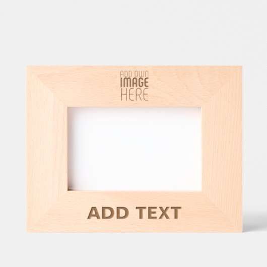 MODERNE BEARBEITUNGSFÄHIGE, EINFACHE BILDTEXTVORLA GEÄTZTE RAHMEN (Vorderseite)