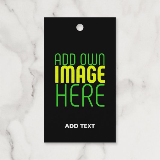 MODERNE BEARBEITUNGSFÄHIGE, EINFACHE BILDTEXTVORLA GESCHENKANHÄNGER (Rückseite)