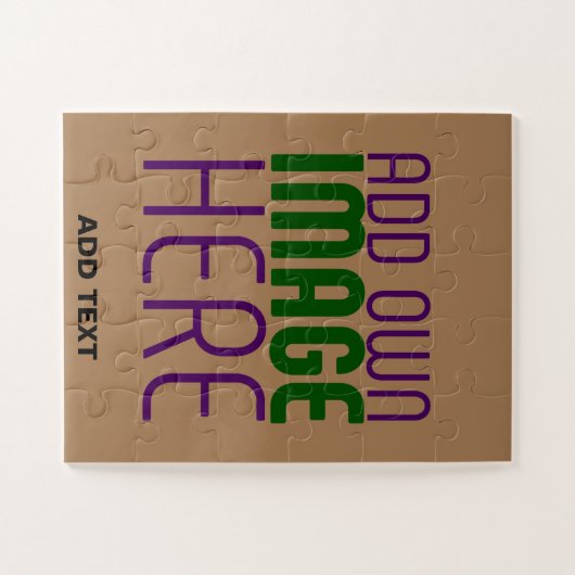 MODERNE BEARBEITUNGSFÄHIGE, EINFACHE BILDTEXTVORLA PUZZLE (Horizontal)