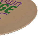 MODERNE BEARBEITUNGSFÄHIGE, EINFACHE BILDTEXTVORLA SCHNEIDEBRETT (Ecke)