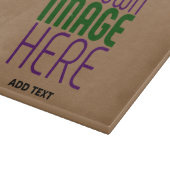 MODERNE BEARBEITUNGSFÄHIGE, EINFACHE BILDTEXTVORLA SCHNEIDEBRETT (Ecke)