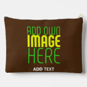 MODERNE BEARBEITUNGSFÄHIGE, EINFACHE BILDTEXTVORLA ZUBEHÖRTASCHE (Rückseite)