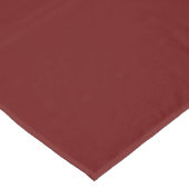 MODERNE BEARBEITUNGSFÄHIGE EINFACHE OXBLOOD-BESCHR TISCHDECKE (Schrägansicht)