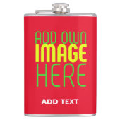 MODERNE BEARBEITUNGSFÄHIGE EINFACHE ROTE BILDTEXTV FLACHMANN (Vorderseite)