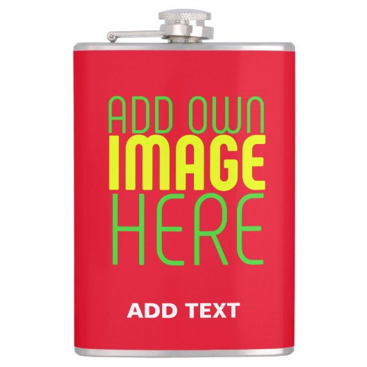 MODERNE BEARBEITUNGSFÄHIGE EINFACHE ROTE BILDTEXTV FLACHMANN (Vorderseite)