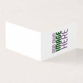 MODERNE BEARBEITUNGSFÄHIGE, EINFACHE WEISSE BILDTE (Vorderseite)