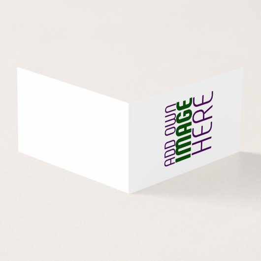 MODERNE BEARBEITUNGSFÄHIGE, EINFACHE WEISSE BILDTE (Vorderseite)