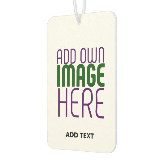 MODERNE BEARBEITUNGSFÄHIGE, EINFACHE WEISSE BILDTE AUTOLUFTERFRISCHER (Links)