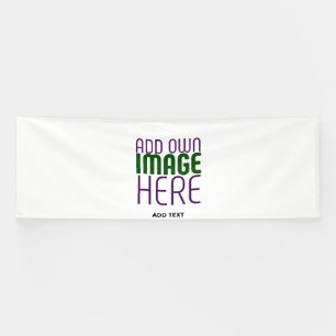 MODERNE BEARBEITUNGSFÄHIGE, EINFACHE WEISSE BILDTE BANNER