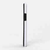 MODERNE BEARBEITUNGSFÄHIGE, EINFACHE WEISSE BILDTE Case-Mate iPhone HÜLLE (Hinten/Rechts)