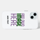 MODERNE BEARBEITUNGSFÄHIGE, EINFACHE WEISSE BILDTE Case-Mate iPhone HÜLLE (Rückseite (Horizontal))