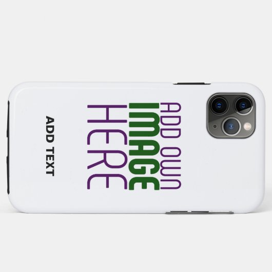 MODERNE BEARBEITUNGSFÄHIGE, EINFACHE WEISSE BILDTE Case-Mate iPhone HÜLLE (Rückseite (Horizontal))