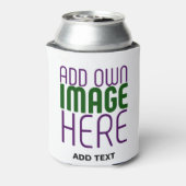 MODERNE BEARBEITUNGSFÄHIGE, EINFACHE WEISSE BILDTE DOSENKÜHLER (Kanne Rückseite)