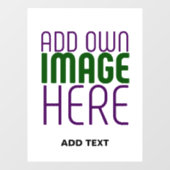 MODERNE BEARBEITUNGSFÄHIGE, EINFACHE WEISSE BILDTE FENSTERAUFKLEBER (Blatt)