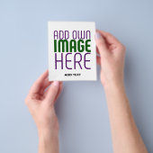 MODERNE BEARBEITUNGSFÄHIGE, EINFACHE WEISSE BILDTE FLYER (Gruppe)