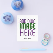 MODERNE BEARBEITUNGSFÄHIGE, EINFACHE WEISSE BILDTE FLYER (Einzeln)