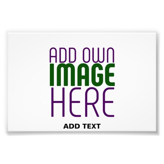 MODERNE BEARBEITUNGSFÄHIGE, EINFACHE WEISSE BILDTE FOTODRUCK (Vorne)