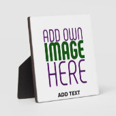 MODERNE BEARBEITUNGSFÄHIGE, EINFACHE WEISSE BILDTE FOTOPLATTE (Vorderseite)