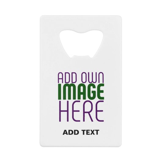 MODERNE BEARBEITUNGSFÄHIGE, EINFACHE WEISSE BILDTE GELDBEUTEL FLASCHENÖFFNER (Vorderseite)