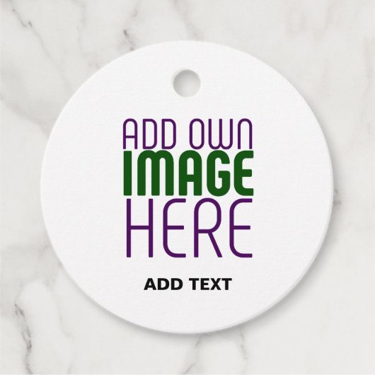 MODERNE BEARBEITUNGSFÄHIGE, EINFACHE WEISSE BILDTE GESCHENKANHÄNGER (Vorderseite)