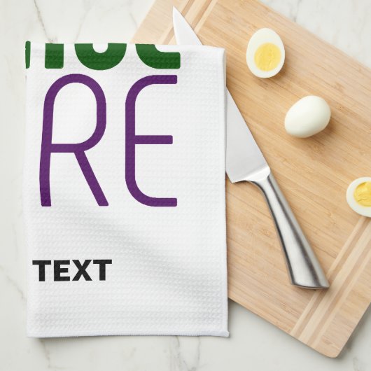 MODERNE BEARBEITUNGSFÄHIGE, EINFACHE WEISSE BILDTE GESCHIRRTUCH (Viertel Falte)