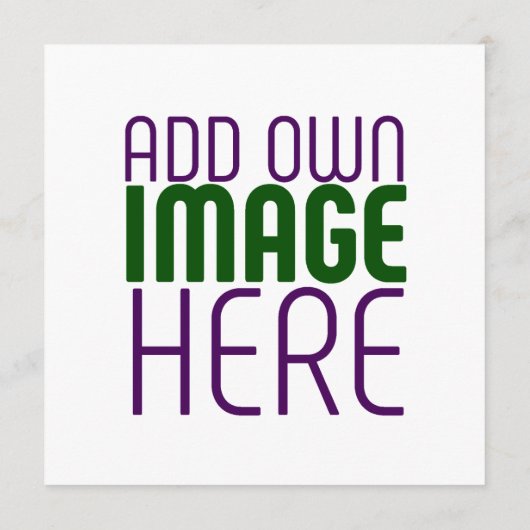 MODERNE BEARBEITUNGSFÄHIGE, EINFACHE WEISSE BILDTE HINWEISKARTE (Rückseite)