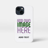 MODERNE BEARBEITUNGSFÄHIGE, EINFACHE WEISSE BILDTE iPhone HÜLLE (Rückseite)