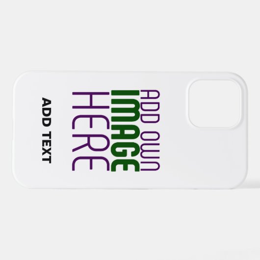 MODERNE BEARBEITUNGSFÄHIGE, EINFACHE WEISSE BILDTE iPhone HÜLLE (Rückseite (Horizontal))