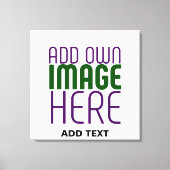 MODERNE BEARBEITUNGSFÄHIGE, EINFACHE WEISSE BILDTE LEINWANDDRUCK (Vorderseite)