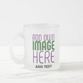 MODERNE BEARBEITUNGSFÄHIGE, EINFACHE WEISSE BILDTE MATTGLASTASSE (Links)