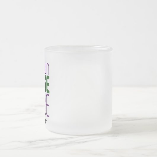 MODERNE BEARBEITUNGSFÄHIGE, EINFACHE WEISSE BILDTE MATTGLASTASSE (Mittel)