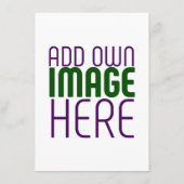 MODERNE BEARBEITUNGSFÄHIGE, EINFACHE WEISSE BILDTE MENÜKARTE (Rückseite)