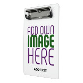 MODERNE BEARBEITUNGSFÄHIGE, EINFACHE WEISSE BILDTE MINI KLEMMBRETT (Gewinkelt2)