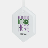 MODERNE BEARBEITUNGSFÄHIGE, EINFACHE WEISSE BILDTE ORNAMENT AUS GLAS (Vorderseite Links)