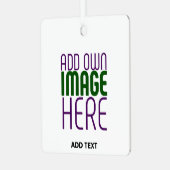 MODERNE BEARBEITUNGSFÄHIGE, EINFACHE WEISSE BILDTE ORNAMENT AUS METALL (Vorderseite links)