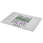 MODERNE BEARBEITUNGSFÄHIGE, EINFACHE WEISSE BILDTE SCHNEIDEBRETT (Ecke)