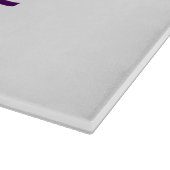 MODERNE BEARBEITUNGSFÄHIGE, EINFACHE WEISSE BILDTE SCHNEIDEBRETT (Ecke)